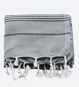 Hammam-Handtuch, Hammam Towels, Grau